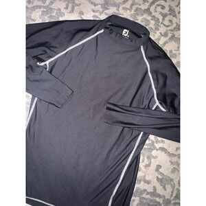 Foot joy, base layer, men's‎ black shirt, size medium